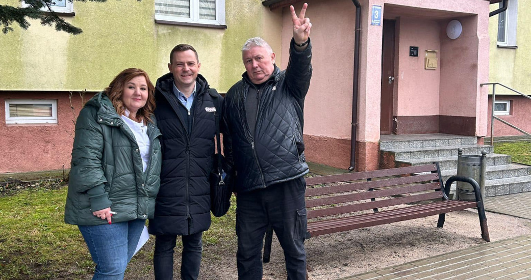 Start kampanii drużyny Ochman: Spotkania od drzwi do drzwi w okręgu 1 w Szczytnie!