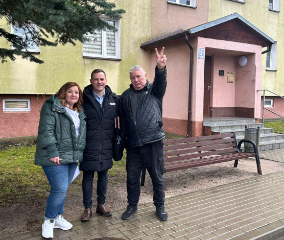 Start kampanii drużyny Ochman: Spotkania od drzwi do drzwi w okręgu 1 w Szczytnie!